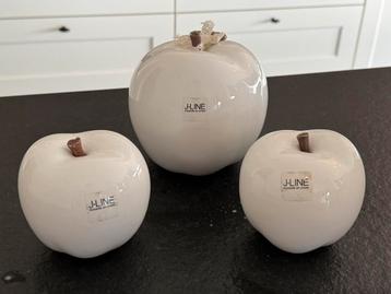Set van 6 porseleinen appels … beschikbaar voor biedingen