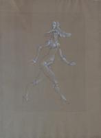 LEONOR FINI / NAAKTE VROUW / KLEURETS / 87x69cm / KADER SIG, Enlèvement