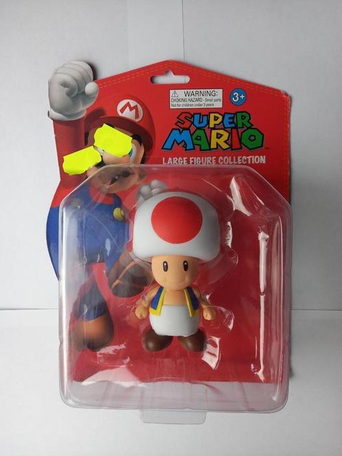 Nintendo Super Mario TOAD Large Figure Collection 2013, Games en Spelcomputers, Spelcomputers | Nintendo NES, Nieuw, Ophalen of Verzenden