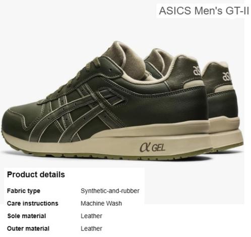 NIEUWE ! Asics GT2 GEL size 45 full leder OrthoLite, Kleding | Heren, Schoenen, Nieuw, Sneakers, Overige kleuren, Ophalen of Verzenden