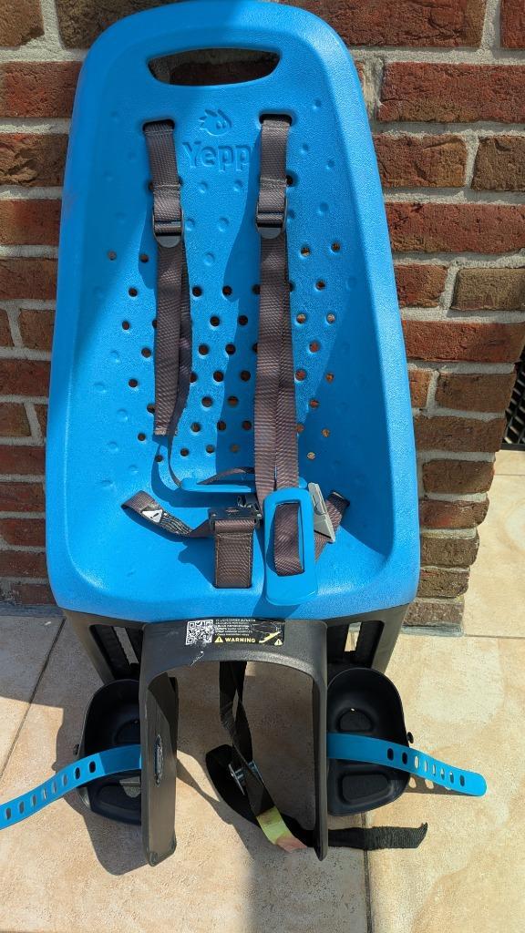 fietsstoeltje achteraan, merk Yepp + eventueel verlengstuk, Fietsen en Brommers, Fietsaccessoires | Fietsstoeltjes, Gebruikt, Achterzitje