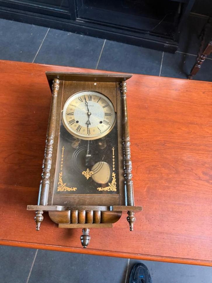 Antieke hangklok met slinger, Antiek en Kunst, Antiek | Klokken, Ophalen