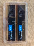 2x	Crucial 1x8GB DDR5 4800MHz (CT8G48C40U5), Enlèvement ou Envoi, Comme neuf, DDR5, 16 GB