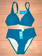 *Nieuw* Blauw geribbelde bikini maat XS, Kleding | Dames, Badmode en Zwemkleding, Blauw, Nieuw, Ophalen of Verzenden, Cupshe