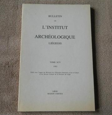 Bulletin Institut Archéologique Liégeois - Tome XCV - 1983 beschikbaar voor biedingen