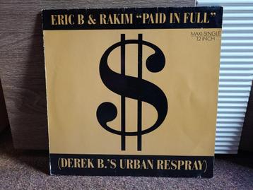 Eric B & Rakim – Paid In Full (Derek B.'s Urban Respray) beschikbaar voor biedingen