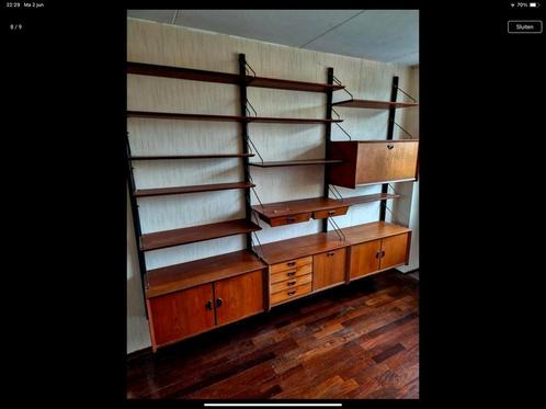 Louis van Teeffelen uitgebreid wandmeubel, Huis en Inrichting, Kasten | Wandmeubels, Zo goed als nieuw, Ophalen