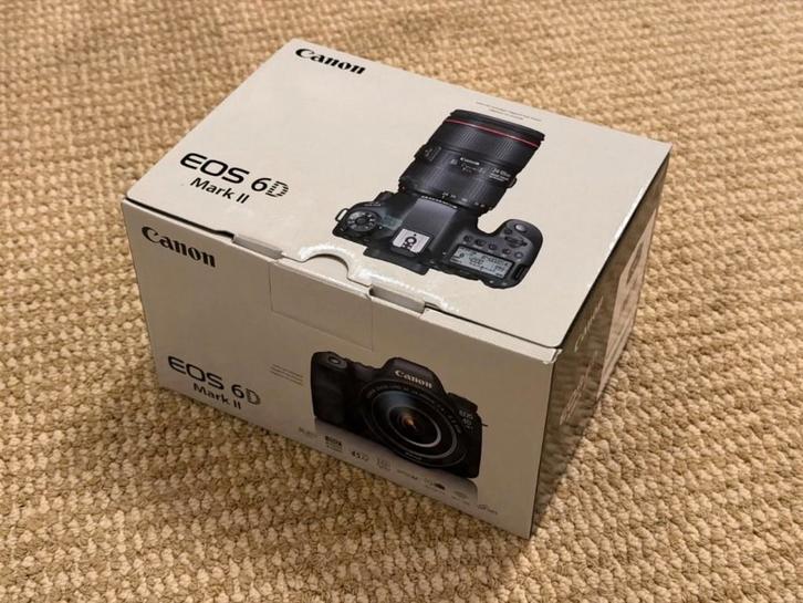 Canon EOS 6D Mark II 26,2 MP DSLR-camera (alleen body), Audio, Tv en Foto, Fotocamera's Digitaal, Zo goed als nieuw, Canon, Ophalen of Verzenden