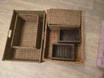 Rieten manden verschillende maten, Huis en Inrichting, Ophalen, Zo goed als nieuw