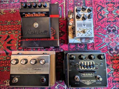 Mesa Boogie Throttle box Marshall Drivemaster Jackson audio, Musique & Instruments, Effets, Comme neuf, Distortion, Overdrive ou Fuzz