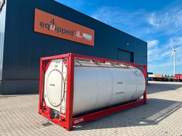 CIMC 20FT ISO, 25.080L/1-COMP/3 BAFFELS/4 covers, 5Y valid u beschikbaar voor biedingen
