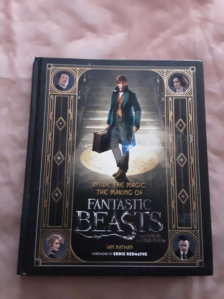 Fantastic beasts info boeken, Verzamelen, Harry Potter, Zo goed als nieuw, Boek of Poster, Ophalen