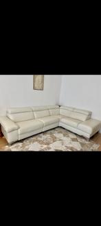 Sofa zithoek italiaanse leer, Ophalen of Verzenden, Zo goed als nieuw, Leer