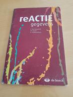 reactiegegevens (chemie), Ophalen of Verzenden, Gelezen
