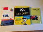 3 boeken SQL, Boeken, Informatica en Computer, Ophalen of Verzenden, Gelezen