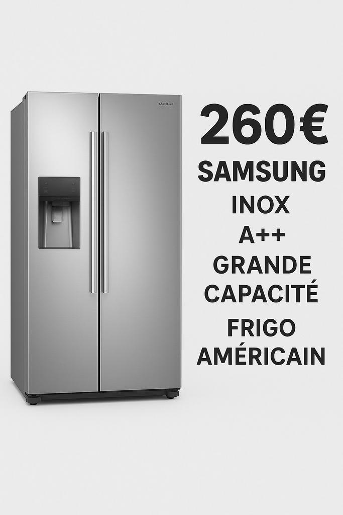 Frigo congélateur américain, Elektronische apparatuur, Vriezers en Diepvrieskisten, Gebruikt, Ophalen