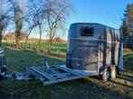 2-paards koetstrailer Humbaur, Dieren en Toebehoren, Ophalen, Gebruikt, Polyester, 2-paards trailer