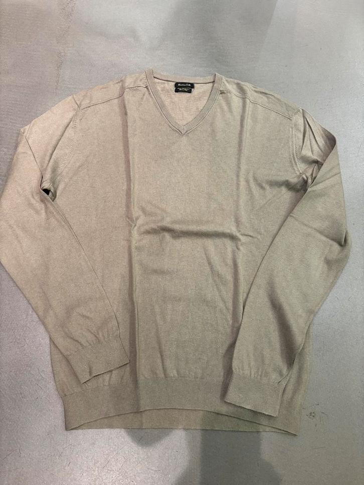 Pull fin Massimo Dutti kaki Taille XL, Vêtements | Hommes, Pulls & Vestes, Comme neuf, Taille 56/58 (XL), Vert, Enlèvement ou Envoi