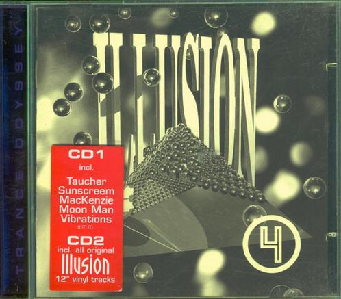 Divers - Illusion 4 - Trance Odyssey (2xCD, Comp) Label : An, CD & DVD, CD | Dance & House, Utilisé, Techno ou Trance, Enlèvement ou Envoi