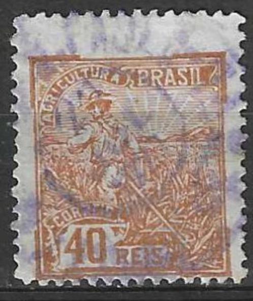 Brazilie 1920/1941 - Yvert 166a - Landbouw (ST), Timbres & Monnaies, Timbres | Amérique, Affranchi, Envoi