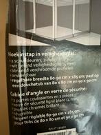 Douchekabine met schuifdeuren chroom 90x90, Ophalen, Chroom