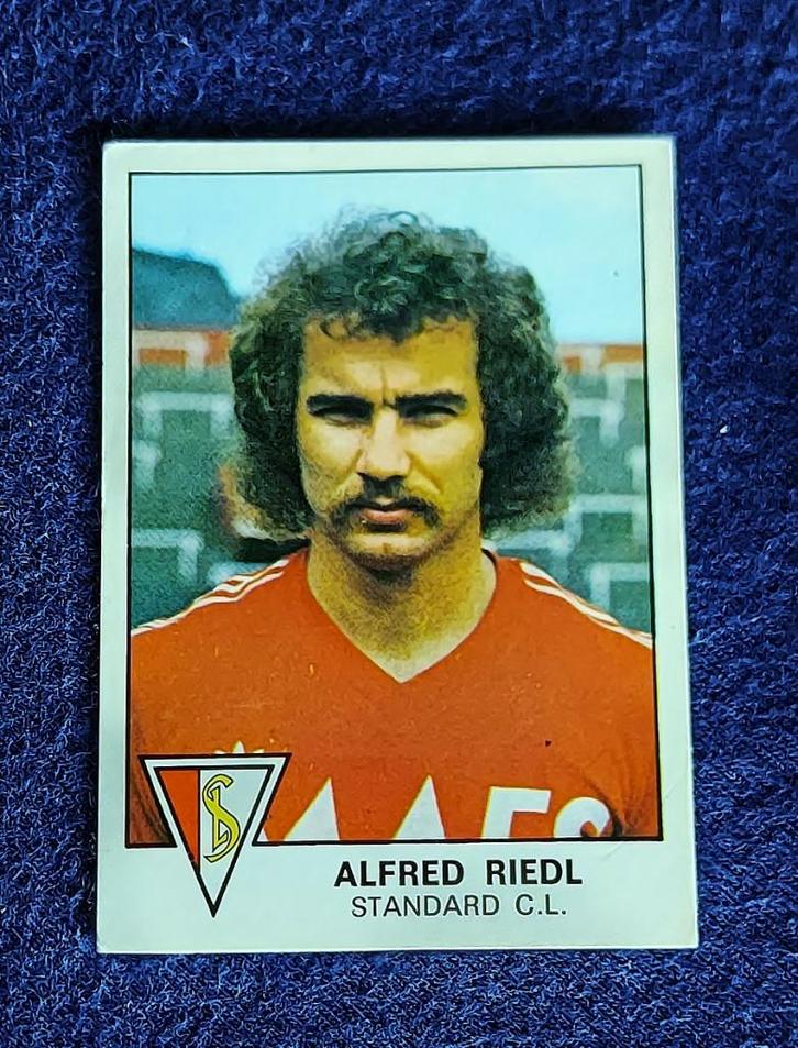 Panini sticker voetbal ' FB 1978 - Alfred Riedl ' - nieuw-, Verzamelen, Sportartikelen en Voetbal, Nieuw, Poster, Plaatje of Sticker
