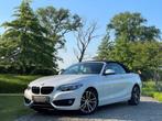 BMW 218I 1.5 Cabriolet *Auto Airco*Leder*Sensoren voor/acht, Auto's, BMW, 100 kW, 4 zetels, Cabriolet, 136 pk