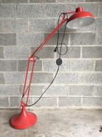 rode (tafel)lamp, Huis en Inrichting, Lampen | Vloerlampen, 100 tot 150 cm, Metaal, Zo goed als nieuw, Ophalen