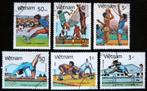 Vietnam  Olympische Spelen  84, Postzegels en Munten, Postzegels | Thematische zegels, Ophalen of Verzenden, Gestempeld, Sport