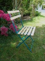 klapstoel, Huis en Inrichting, Stoelen, Ophalen, Gebruikt, Metaal, Eén