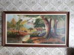 schilderij 130cm X 70 cm ( J. Barbier Averbode  ), Huis en Inrichting, Ophalen, Zo goed als nieuw, Schilderij