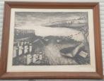 gravure ostende signe f de coninck, Antiek en Kunst, Ophalen