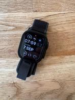Apple Watch Ultra 2 4G 49mm Zwart Trail Band Zwart M/L, Zwart, IOS, Nieuw, Ophalen of Verzenden