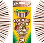 Crayola - Colors Of The World - Kleurpotloden - 24 Kleuren, Ophalen of Verzenden, Nieuw, Knutselen