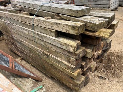 Brandhout, Doe-het-zelf en Bouw, Hout en Planken, Gebruikt, Balk, Grenen, 300 cm of meer, 50 mm of meer, Ophalen