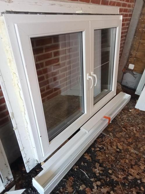 PVC raam draai-kipsysteem, Doe-het-zelf en Bouw, Glas en Ramen, Zo goed als nieuw, Dubbelglas, Ophalen