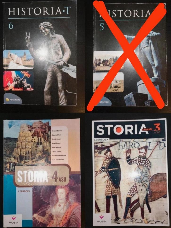 Schoolboeken Geschiedenis, Boeken, Schoolboeken, Gelezen, Geschiedenis, ASO, Ophalen of Verzenden