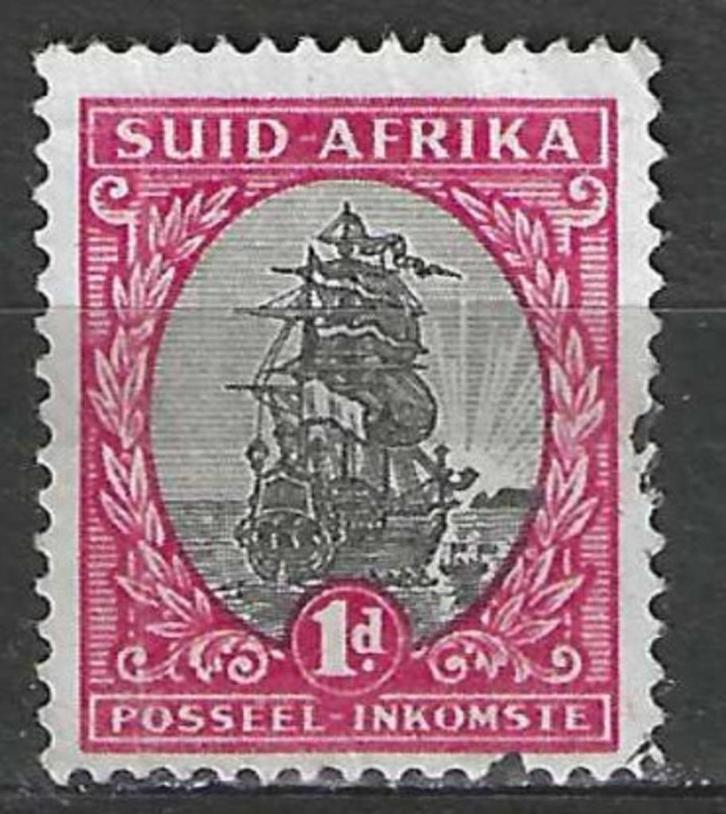 Zuid-Afrika 1926 - Yvert 20 - Schip Drommedaris (ST), Postzegels en Munten, Postzegels | Afrika, Zuid-Afrika, Verzenden