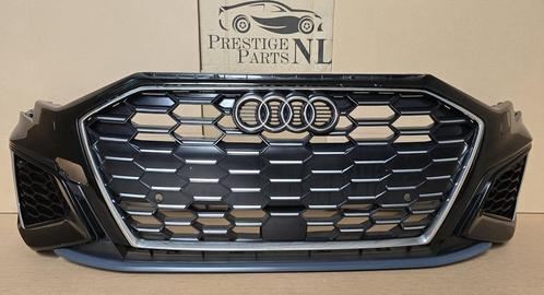 Voorbumper Audi A3 8Y S3 ORIGINEEL 6xPDC KLS 2021-2024 Zwart, Auto-onderdelen, Carrosserie, Bumper, Audi, Voor, Gebruikt, Herkomst onderdeel bekend