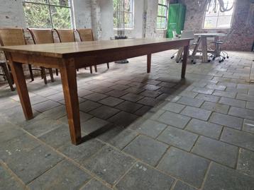 3 meter lange boerentafel  beschikbaar voor biedingen