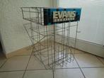 Présentoir pour peaux de batterie "EVANS". Vintage, Musique & Instruments, Boîtiers & Valises, Enlèvement, Utilisé, Autres instruments
