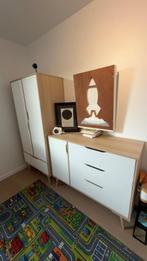 Babykamer: Commode en 2deurs kast Mamaloes, Ophalen, Zo goed als nieuw, Commode