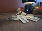 Gepersonaliseerde Sleutelhangers met Naam  en afbeelding, Diversen, Ophalen of Verzenden, Nieuw