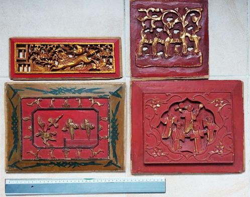 Ensemble de fragments de meubles chinois, Antiquités & Art, Antiquités | Meubles | Armoires, Enlèvement ou Envoi