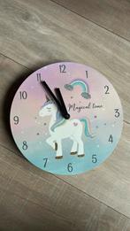 Kinder wandklok eenhoorn, Ophalen, Zo goed als nieuw