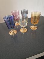 decoratieve vintage wijnglazen, Antiek en Kunst, Antiek | Glaswerk en Kristal, Ophalen