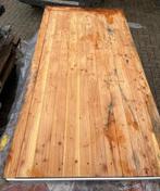 Houten deur 2,03m x 1,02m linksdraaiend incl kozijn, Comme neuf, Enlèvement, Bois, 200 à 215 cm