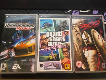 3 jeux PSP, Enlèvement ou Envoi, Comme neuf