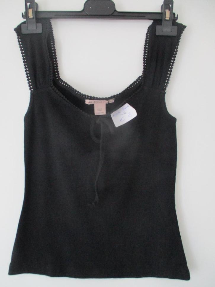 Topje Anna Field, Kleding | Dames, Topjes, Maat 36 (S), Zwart, Zonder mouw, Ophalen of Verzenden