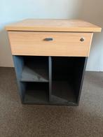 Bureaukast eiken blad met lade 60cm x 60cm x 74cm, Huis en Inrichting, Bureaus, Ophalen, Zo goed als nieuw, Bureau